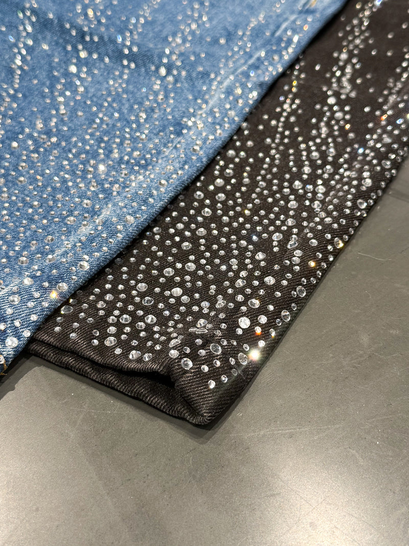 ASTRO BURST RADIANT DENIM SHORTS：アストロ バースト レイディアント デニム ショーツ