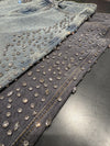 SHELLGLAM STUD WIDE DENIM：シェルグラム スタッド ワイドデニム