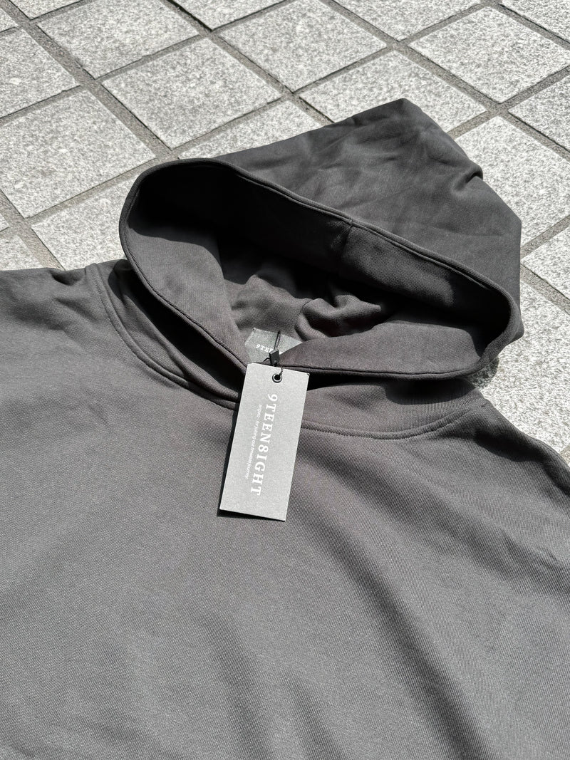 USED ​​SOLID COLOR WASHED HOODIE: Used solid color washed hoodie