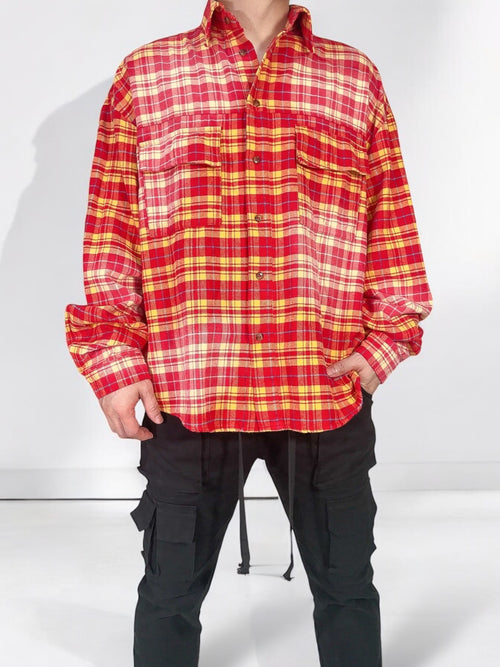 RED NOVA FLANNEL SHIRT：レッドノヴァフランネルシャツ