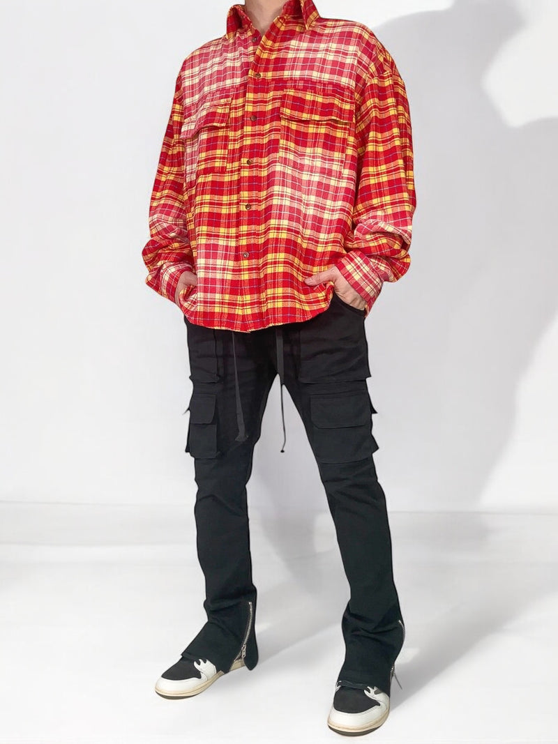 RED NOVA FLANNEL SHIRT：レッドノヴァフランネルシャツ