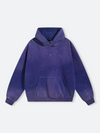 USED ​​SOLID COLOR WASHED HOODIE: Used solid color washed hoodie