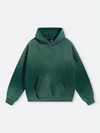 USED ​​SOLID COLOR WASHED HOODIE: Used solid color washed hoodie