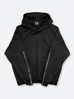 ZIPLINE DISTORTION HOODIE：ジップラインディストーションフーディー