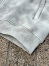 DAMAGED PATCH WHITE SKINNY DENIM: Damaged patch white skinny denim