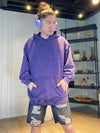 USED SOLID COLOR WASHED HOODIE：ユーズドソリッドカラーウォッシュドフーディー