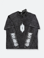 DUALITY SPLASH LONG SLEEVE TEE: Duality Splash Long Sleeve Tee 