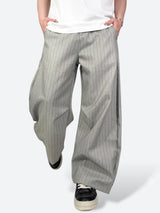 OATSHADOW MELLOW STRIPE TROUSERS：オートシャドー メロウ ストライプ トラウザーズ