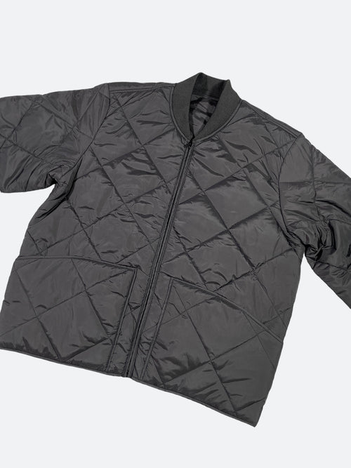 QUILTED WORK JACKET: Quilted work jacket