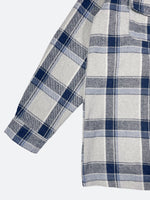 LOOSE POCKET DESIGN CHECK SHIRT JACKET：ルーズポケットデザインチェックシャツジャケット