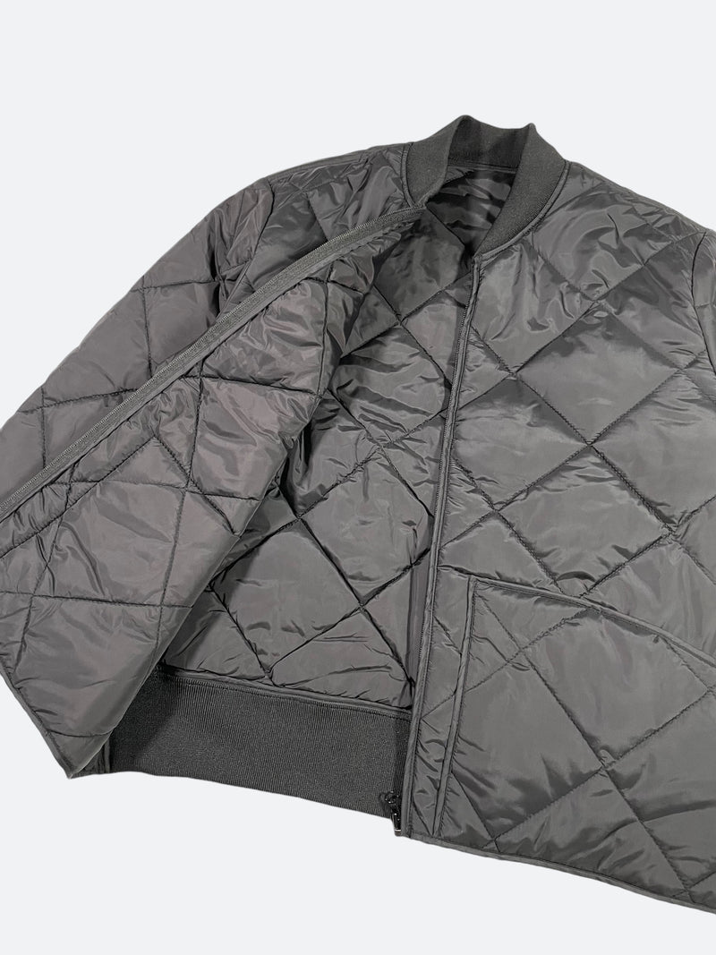 QUILTED WORK JACKET: Quilted work jacket