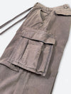 ASH GRIME DRAPE BAGGY CARGO PANTS：アッシュ グライム ドレープ バギー カーゴ パンツ