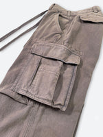 ASH GRIME DRAPE BAGGY CARGO PANTS：アッシュ グライム ドレープ バギー カーゴ パンツ