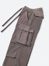 ASH GRIME DRAPE BAGGY CARGO PANTS：アッシュ グライム ドレープ バギー カーゴ パンツ