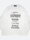 GRAFFITI REVERB LONG SLEEVE TEE：グラフィティリバーブロングスリーブTシャツ