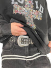 GLACIAL VORTEX STUDDED BELT：グレイシャルボルテックススタッズベルト