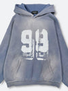 USED ​​SOLID COLOR WASHED HOODIE: Used solid color washed hoodie