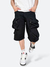CROSS PATCH VINTAGE SHORT DENIM: Cross patch vintage short denim