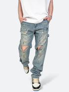 UNREAL AGE BLEACH CRASH DENIM：アンリアル エイジ ブリーチ クラッシュ デニム