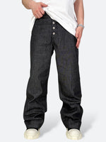 DAMAGED PATCH WHITE SKINNY DENIM: Damaged patch white skinny denim