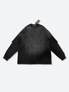 USED ​​SOLID COLOR WASHED HOODIE: Used solid color washed hoodie