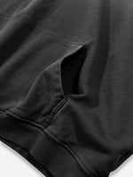 USED ​​SOLID COLOR WASHED HOODIE: Used solid color washed hoodie