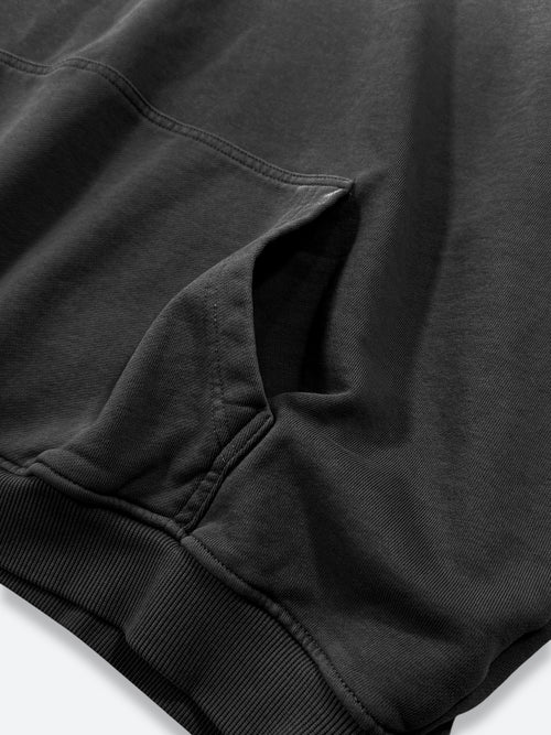 USED ​​SOLID COLOR WASHED HOODIE: Used solid color washed hoodie