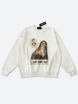 CONFESSION BLAH-BLAH SAINT SWEATSHIRT：コンフェンション ブラブラ セイント スウェットシャツ