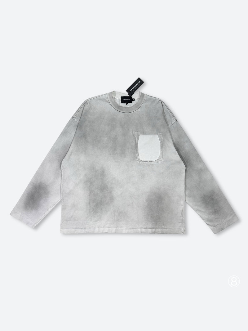 USED ​​SOLID COLOR WASHED HOODIE: Used solid color washed hoodie