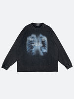 DUALITY SPLASH LONG SLEEVE TEE: Duality Splash Long Sleeve Tee 