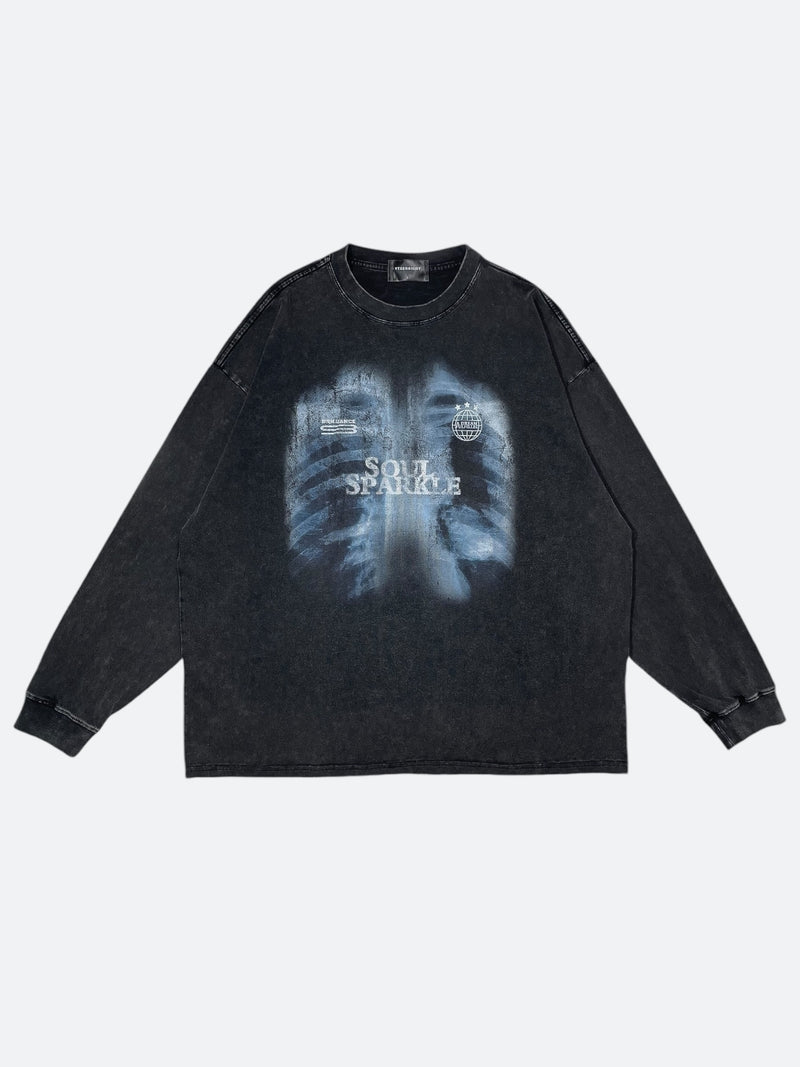 LUMINOUS REVERB LONG SLEEVE TEE：ルミナスリバーブロングスリーブTシャツ