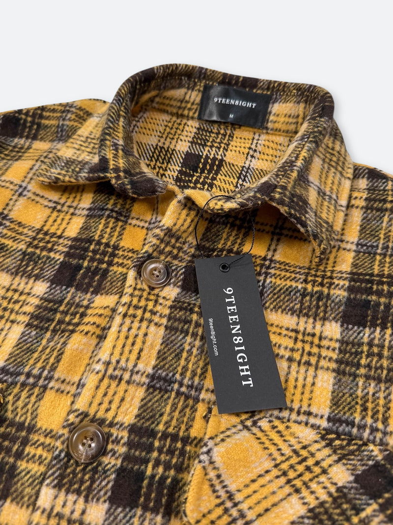 URBAN CITRUS GRID SHIRT：アーバンシトラスグリッドシャツ