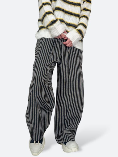 SHADOW STRIPE LOUNGE PANTS：シャドウストライプラウンジパンツ