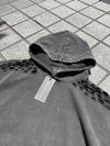 USED ​​SOLID COLOR WASHED HOODIE: Used solid color washed hoodie