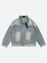 ECLIPSE BLEU PALIMPSEST DENIM JACKET：エクリプス ブルー パリンプセスト デニム ジャケット