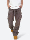 ASH GRIME DRAPE BAGGY CARGO PANTS：アッシュ グライム ドレープ バギー カーゴ パンツ