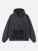 RAW EDGE MINIMAL HOODIE：ローエッジミニマルフーディー