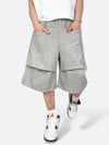 CROSS PATCH VINTAGE SHORT DENIM: Cross patch vintage short denim