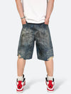 URBAN DAMAGE CARGO SHORTS: Urban Damage Cargo Shorts