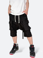 GRAVESWORN DUAL DRAPE SHORTS：グレイヴスウォーン デュアル ドレープ ショーツ