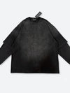 USED ​​SOLID COLOR WASHED HOODIE: Used solid color washed hoodie