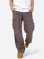 ASH GRIME DRAPE BAGGY CARGO PANTS：アッシュ グライム ドレープ バギー カーゴ パンツ