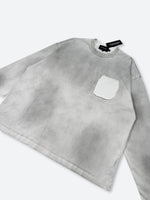 USED ​​SOLID COLOR WASHED HOODIE: Used solid color washed hoodie