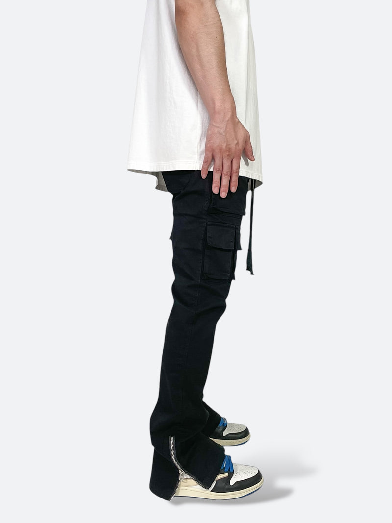 DOUBLE ZIP UTILITY CARGO PANTS：ダブルジップユーティリティカーゴパンツ