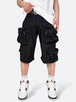 CROSS PATCH VINTAGE SHORT DENIM: Cross patch vintage short denim