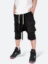 GRAVESWORN DUAL DRAPE SHORTS：グレイヴスウォーン デュアル ドレープ ショーツ