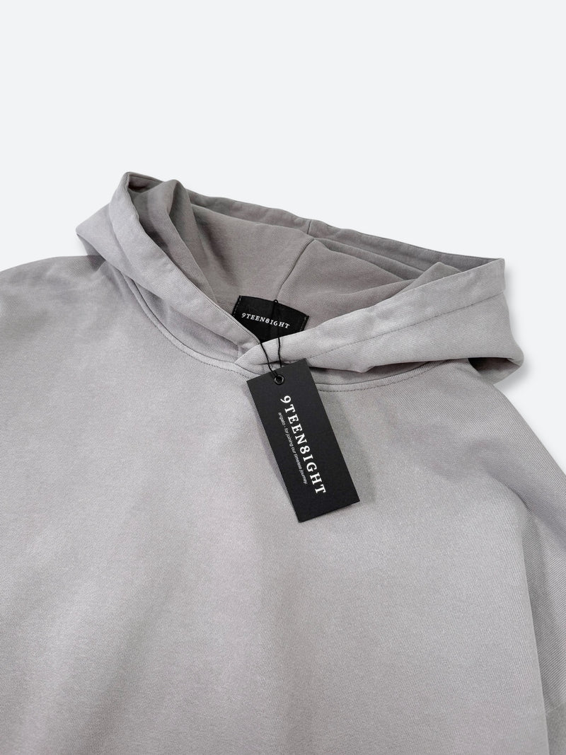 USED ​​SOLID COLOR WASHED HOODIE: Used solid color washed hoodie