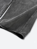 DAMAGED PATCH WHITE SKINNY DENIM: Damaged patch white skinny denim