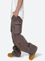 ASH GRIME DRAPE BAGGY CARGO PANTS：アッシュ グライム ドレープ バギー カーゴ パンツ