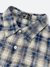 GRITTY PLAID ROW EDGE SHIRT：グリティープレイドロウエッジシャツ